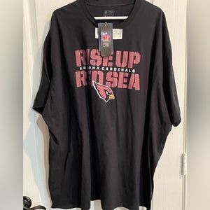 NWT Fanatics Pro Lone NFL - Arizona AZ Cardinals T-Shirt 5XL Men’s Big & Tall